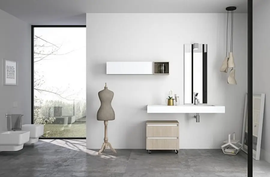 Arredo bagno, lo stile scandinavo