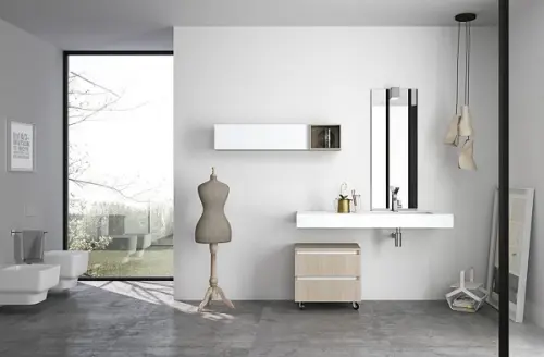 Arredo bagno, lo stile scandinavo
